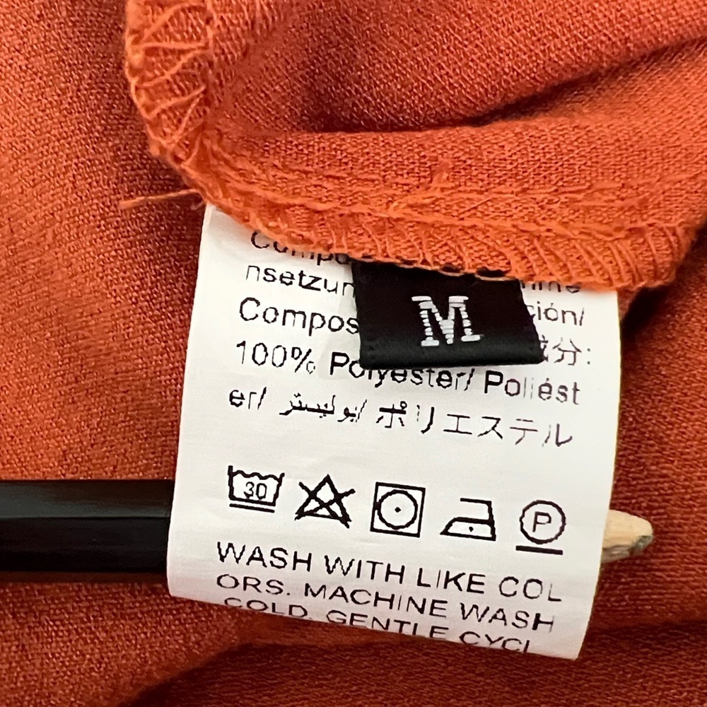 Pumpkin Color Jumpsuit - Picture 5 of 5